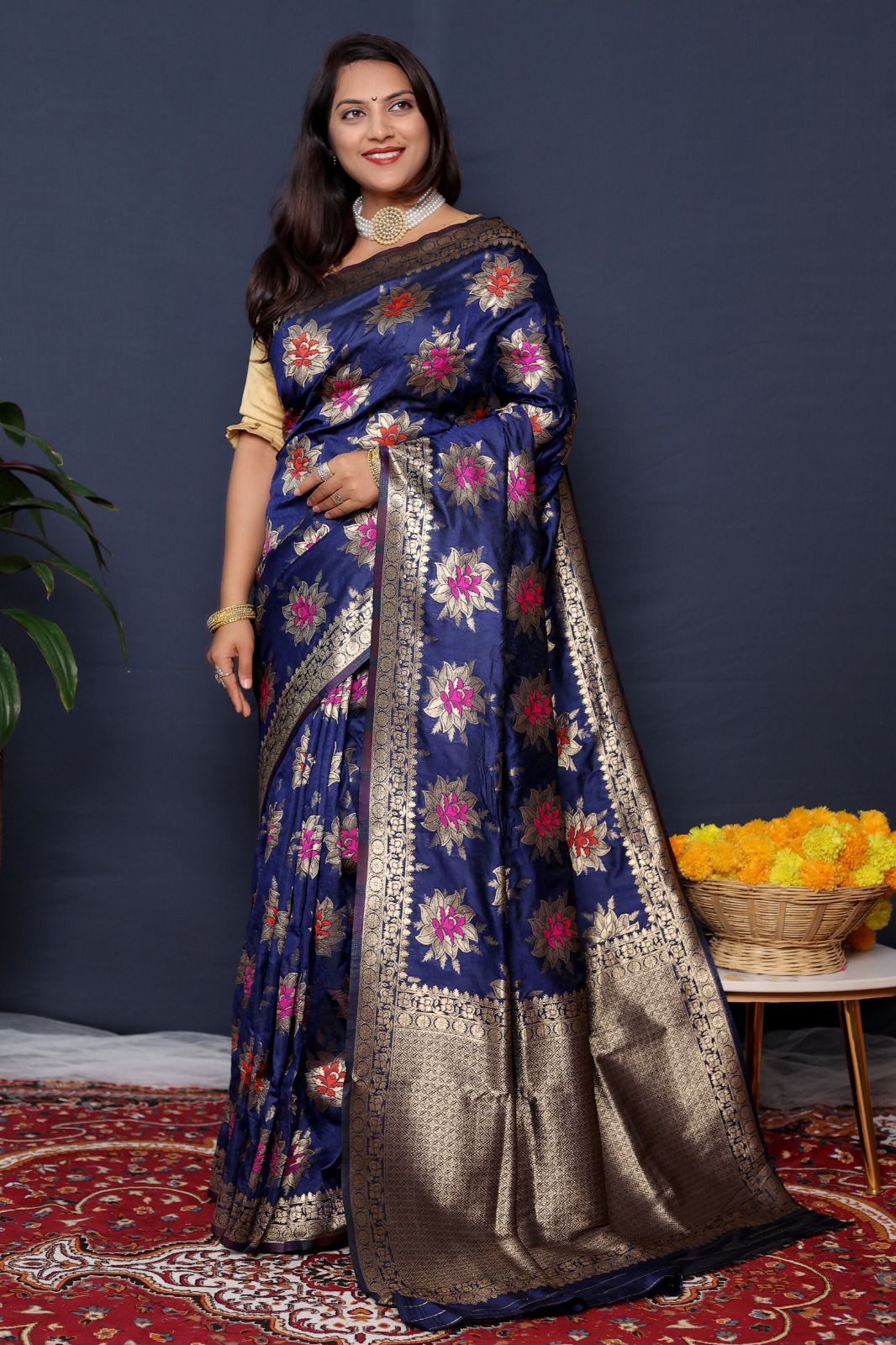 Gulmhor By Silkberry Pure Silk Saree Catalog